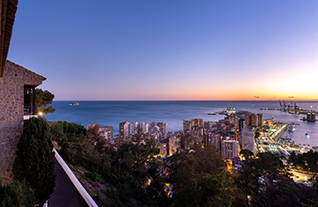 Panorámica desde las habitaciones.